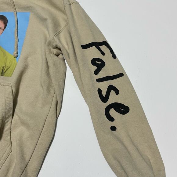 The Office Dwight Schrute False Hoodie Tan Size Small - Picture 5 of 6